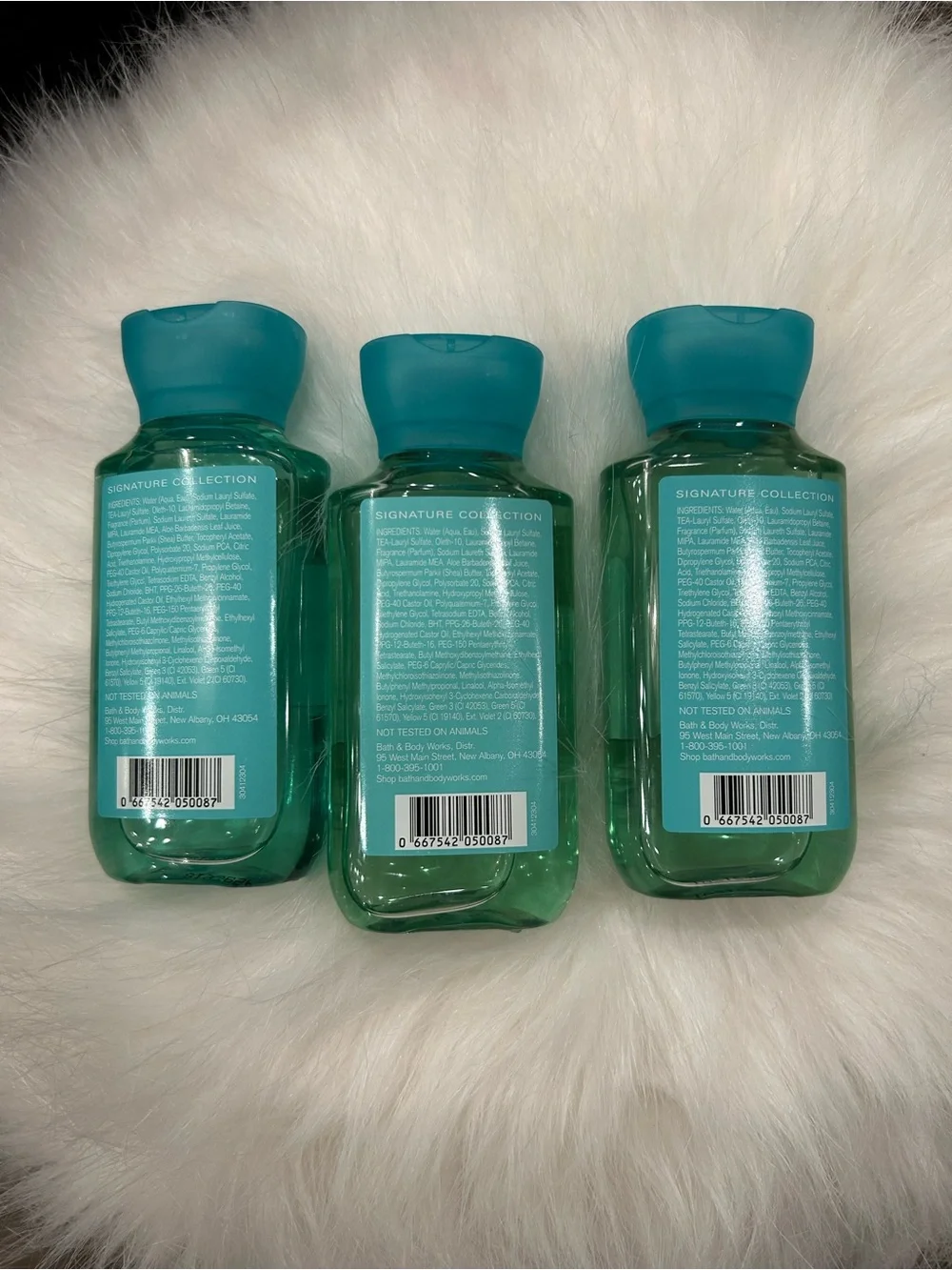 NEW Bath & Body Works Magic in the Air Shower Gel Body Wash Travel Size Set of 3